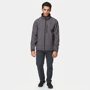 Vestes Softshell imperméables confortables de haute qualité pour hommes, design élégant, devant en toile élégante, vente chaude directe - Product Image 1