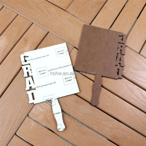 MDFSUB nuovi prodotti MDF Memorial GRAD Photo Gifts Wood Graduation Sublimation Paddle Fan Board Blanks per la creazione di artigianato fai da te - Product Image 4