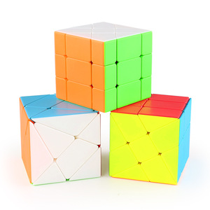 Cube de Rubik Alien 3x3x3, puzzle de transformation par déplacement des bords, pour enfants de 8 à 13 ans, jouet cube magique unisexe - Product Image 1