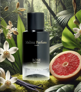 50ml Melina Parfums - Rose Sauvage - Extrait de Parfum para Mujer, Fragancia Floral de Rosas, Extrait de Parfum - Product Image 3