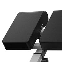 Chaise romaine en acier pliable et réglable pour le sport et le divertissement en intérieur, entraînement efficace de la taille et des hanches, développement musculaire