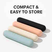 Haltères tonifiants pour femmes, poids légers en silicone avec poignée ergonomique pour les exercices des bras et du tronc