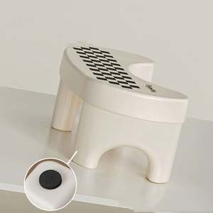 Repose-pieds pour toilettes, tabouret pour toilettes, artefact pour se crouiller aux toilettes, en plastique épaissi, pieds sur le petit tabouret, antidérapant pour enfants, repose-pieds - Product Image 5