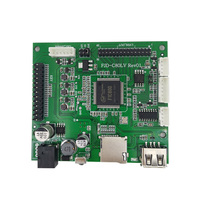 Módulo de Reproducción de Video HD 1080P, Placa Decodificadora MP4, Placa Controladora LVDS, C80LV, Pantalla Publicitaria Horizontal/Vertical