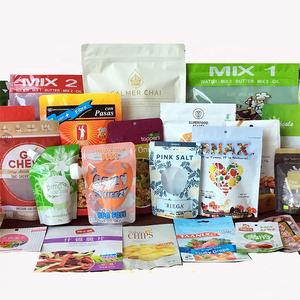 Emballage en plastique PLA OEM ODM sans BPA Ice Pop Popsicle Cream Emballage de qualité alimentaire Sachets de crème glacée personnalisés à 3 joints latéraux - Product Image 4