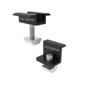 Bảng điều khiển năng lượng mặt trời chuyên nghiệp Kẹp Giữa kẹp trung tâm năng lượng mặt trời cho khung gắn năng lượng mặt trời - Product Image 6