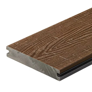 Plancher extérieur moderne en composite bois-plastique (WPC/BPC) DART, couleur personnalisée, avec revêtement, résistant à l'eau, garantie à vie pour piscine - Product Image 1