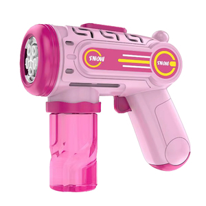 Summer Outdoor Toys <b>Bubble</b> Party Colourful Cartoon Electric Automatic <b>Bubble</b> <b>Gun</b> with Light <b>Bubble</b> <b>Machine</b> for Kids - Product Image 2