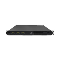 Amplificateur de puissance numérique DEKEN DA-6350 350w six canaux stéréo professionnel, sortie SPEAKON, entrée XLR, classe D 1u pour scène