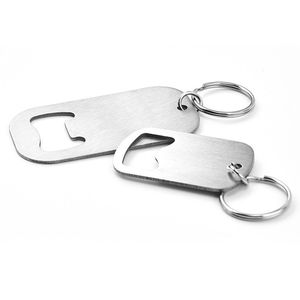 1PC Ouvre-bouteille en métal Simplicity Ouvre-bouteille portable Originalité <span class=keywords><strong>Porte</strong></span>-clés en argent - Product Image 6