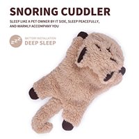 AFP-Jouet oreiller anti-anxiété pour chats, ronflement, calmant, chaton, ronronnement, peluche, battement de coeur, pour chatons de confort