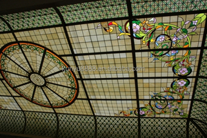 Dôme en verre massif teinté sur mesure, directement de l'usine, pour la décoration de plafonds, de toits et de lignes de délimitation, éclairage pour hôtel/villa - Product Image 6