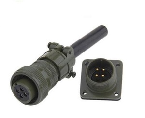 Conectores MIL de 2 Pines (MS3102A20-23S) Amphenol MIL-C-5015 Aeroespacial MS 5015 Conexión RF Cable Circular Eléctrico - Product Image 4