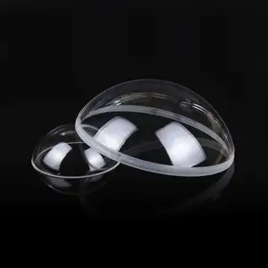 Custom Various Optical Sapphire Dome Lens / BK7 K9 /fused Silica Glass Dome Lens For Protective Camera