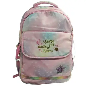 Tas punggung anak perempuan dan anak-anak, tas sekolah kartun kustom tahan air untuk anak perempuan