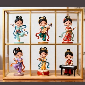 WEIMEI Figuras de Resina ABS PVC de Animales Tocando la Flauta Estilo Chibi Personalizadas, Juguete de Dibujos Animados Nuevo OEM ODM China-Chic IP Cultural Creativo - Product Image 3