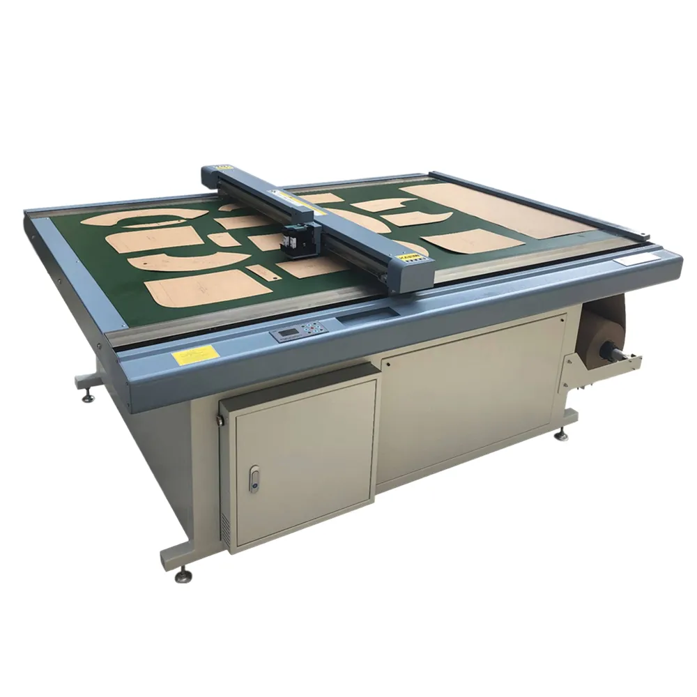 Inkjet Printing Paper Cutting Machine With Convenient Folding Control Panel/Vinyl Cutter Plotter Compatible With