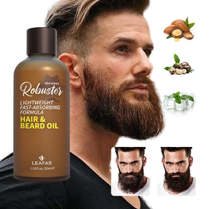 OEM ODM 30ml olio per capelli e barba cura degli uomini produzione all'ingrosso etichetta privata low MOQ lucido e liscio - Product Image 1