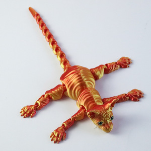 Jouet promotionnel imprimé en 3D sans poils avec articulations mobiles, figurine anti-stress - Product Image 4