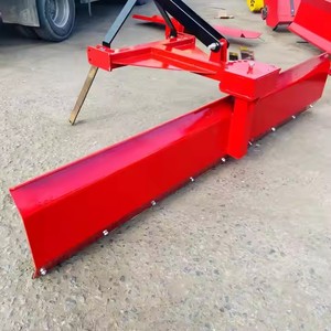 Nivelador de tierra de tractor montado en enganche de 3 puntos para suavizar el suelo, nivelar la tierra y preparar la superficie en campos agrícolas - Product Image 4