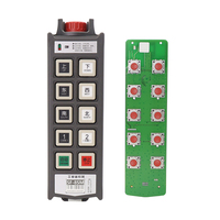 Control Remoto para Grúa de Torre, Impermeable IP66, 8 Botones, Una Velocidad