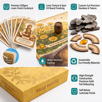 Oracle Somatic avec carton épais 400 g/m², finitions texturées standard pour une lecture réfléchie, boîte à rabat magnétique avec pochette