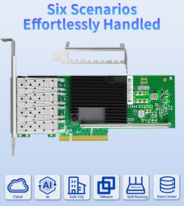 การ์ดเชื่อมต่อเครือข่ายแบบมีสาย Genuine X710 Quad 10GbE สำหรับเซิร์ฟเวอร์ - คุณภาพระดับ OEM ราคาแข่งขัน พร้อมส่งจำนวนมาก มีสินค้าในสต็อก รับประกัน 1 ปี ของแท้ - Product Image 6