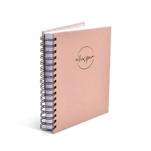 Spiral Journal Printing Services PP PVC Fabric Planner Notebook with Spiral Binding - Product Image 1