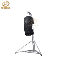 Sistema de Iluminación con Soporte de Torre para Altavoces Line Array de Aluminio de Fácil Instalación