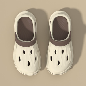 Men's Summer Outdoor Fashion Breathable Non-Slip <b>Clogs</b> Adult Size Standard Thickness Injection Sole EVA Upper Midsole Outsole - Product Image 4