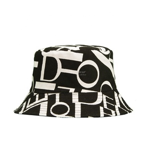Chapeau <span class=keywords><strong>de</strong></span> pêcheur avec logo personnalisé réversible <span class=keywords><strong>de</strong></span> créateur <span class=keywords><strong>de</strong></span> mode d'été - Product Image 4