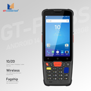 Gtcodestar không dây Bluetooth PDA Android 11 1D 2D Máy Quét Mã Vạch NFC gồ ghề cầm tay 2G/3G/4G di động máy tính bảng PDAs Android - Product Image 1