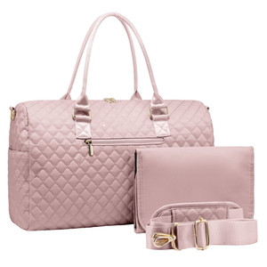 Mochila de tela Oxford de poliéster resistente al agua moderna, bolsa de mano, organizador de estación de cambio conveniente para mamá de maternidad - Product Image 3