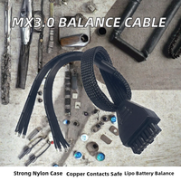 Câble d'extension d'équilibrage MX3.0 de haute qualité, connecteur Micro-Fit pas de 3,0 mm, fil en nylon, 15 broches, pour équilibrage de batterie Lipo