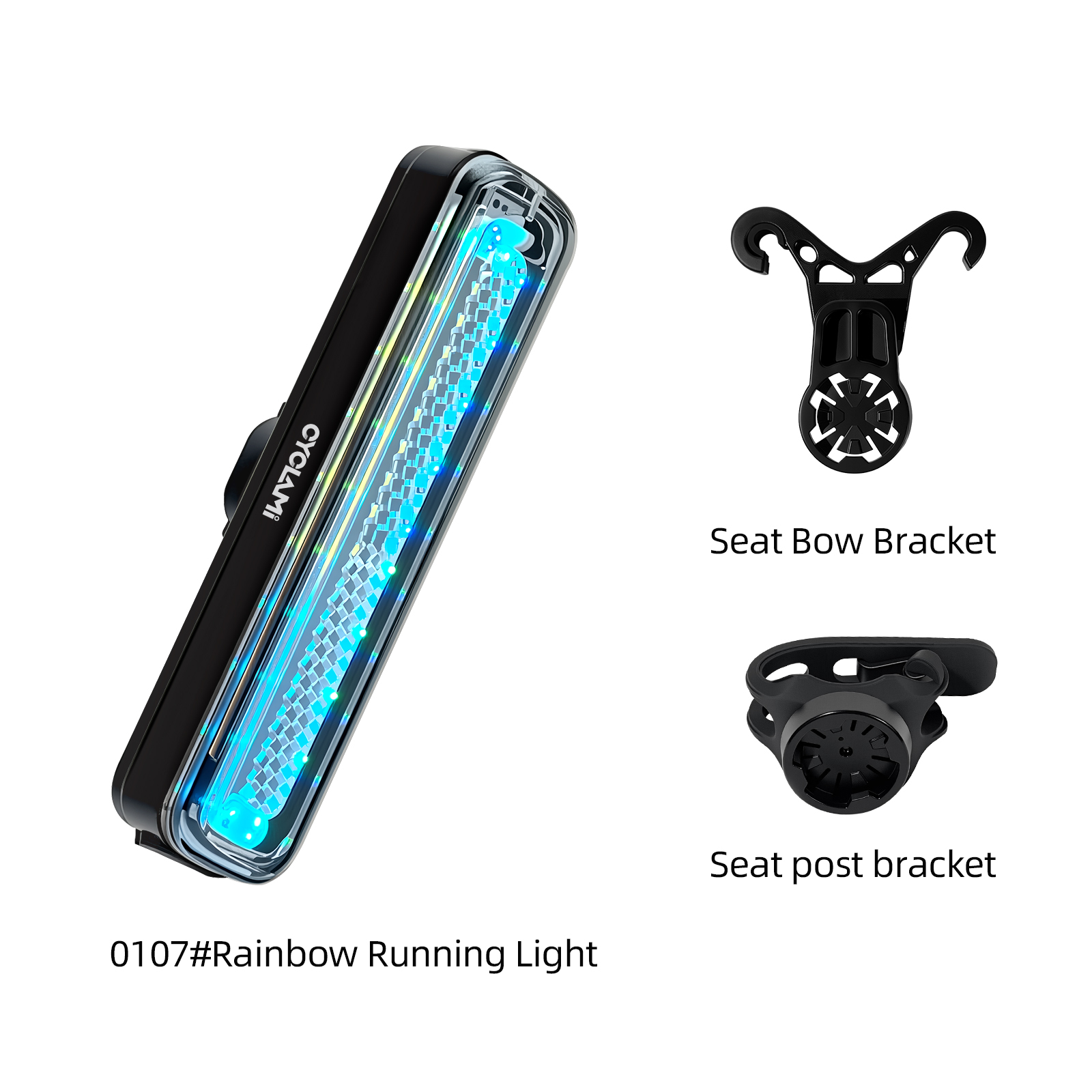 Lampe Solaire Avertissement Pour Moto - Feu Arrière Rechargeable USB - Capteur De Vibration & 4 Modes - Pour Sécurité Nuit & Voyages - 7