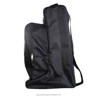 Sac de transport personnalisable multipoches avec fermeture éclair pour bottes d'équitation et casque, amovible, pour équitation occidentale et anglaise, rangement pour protections et bottes