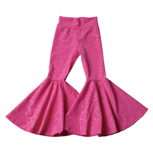 Nuovi <span class=keywords><strong>Pantaloni</strong></span> a Zampa d'Elefante <span class=keywords><strong>in</strong></span> <span class=keywords><strong>Pelle</strong></span> PU per Bambine, Abbigliamento alla Moda per Neonati, <span class=keywords><strong>Pantaloni</strong></span> Elasticizzati per Bambini - Product Image 5