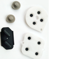 SYYTTCH Répare les coussinets adhésifs du contrôleur, caoutchouc conducteur en silicone pour les accessoires de jeu Nintendo SNES/SFC