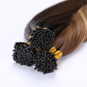 아이팁 헤어 익스텐션 인모 천연 헤어 익스텐션 케라틴 캡슐 오리지널 팁 인모 케라틴 캡슐 곱슬머리 - Product Image 5