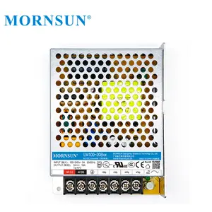 Mornsun SMPS 100W 5V 12V 15V 24V 36V 48V AC à DC Alimentation à découpage pour système de contrôle industriel