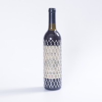 Sac en filet plastique biodégradable pour bouteilles de vin avec service de découpe, caractéristiques de sécurité, matériau LDPE/HDPE/PP