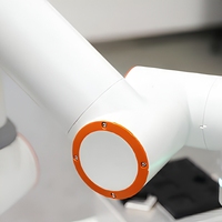 Bras de robot collaboratif articulé pour applications de soudage de précision, piloté par un servomoteur PLC
