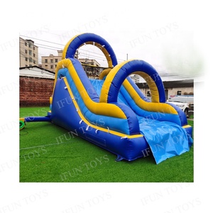 Cầu Vồng Trượt Nước Trượt Cho Inground Hồ Bơi/Lớn Inflatable <span class=keywords><strong>Pool</strong></span> <span class=keywords><strong>Slide</strong></span> Để Bán - Product Image 5