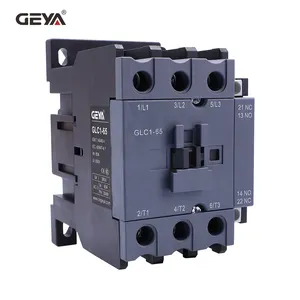 Contato industrial magnético geya GLC1-65 220v 9a 25a 65a 95a, contetor 3201x360 de ca magnético