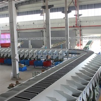 Sistema de Automatización de Clasificación con Banda Transportadora Mingwei, 15000-30000 PPH, Banda de Acero al Carbono Resistente, Velocidad Ajustable para Transportador