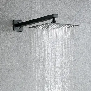 Yeni tasarım basınçlı piyano anahtar kafa musluk sistemi termostatik banyo yağmur duş fikstür akıllı duş