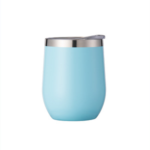 Insulated Wine Glass Belly Cup 12oz Stainless Steel Double Wall Vacuum Insulated For Party Use - Product Image 3