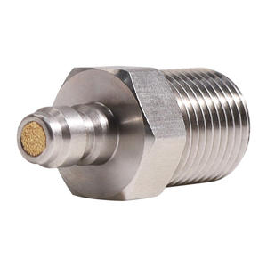 Rosca macho <span class=keywords><strong>M16</strong></span> Acero inoxidable <span class=keywords><strong>Paintball</strong></span> PCP Manguera <span class=keywords><strong>de</strong></span> carga Enchufe <span class=keywords><strong>de</strong></span> acoplamiento rápido extendido con boquilla <span class=keywords><strong>de</strong></span> pezón <span class=keywords><strong>de</strong></span> 8mm - Product Image 1