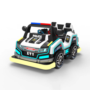 Voiture de police électrique pour enfants haute performance, exquise, à batterie, avec moteur 600W, vitesse 6KM/H, pour les 5-7 ans - Product Image 1