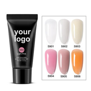 Private Label Poly Gel Snelle Extensie Voor Nagels Builder Polish Nagelproducten Salon Cosmetica Uv Gel Nagellak Oem Fles Pack - Product Image 1